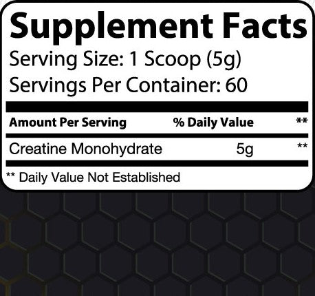 Creatine Monohydrate - Destiny Driven 